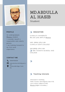 MD ABDULLA Al HASIB